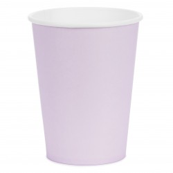 Λιλά Χάρτινα Ποτήρια (6 τεμ)