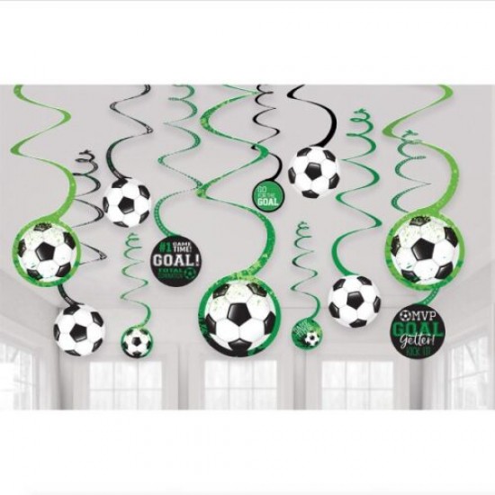 Swirl Διακοσμητικά Οροφής Goal Getter (12 τεμ) Swirl Διακοσμητικά Οροφής Goal Getter (12 τεμ)