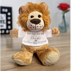 Λούτρινο Λιονταράκι με Εκτύπωση – Never Forget