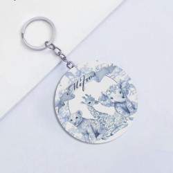 Μαγνητάκι / Μπρελόκ – Blue Toile Ζώα Της Ζούγκλας