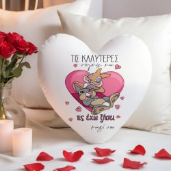 Μαξιλάρι Καρδιά – Κουνελάκια Disney