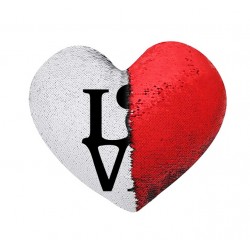 Μαξιλάρι Καρδιά με πούλιες – LOVE MICKEY