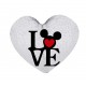 Μαξιλάρι Καρδιά με πούλιες – LOVE MICKEY Μαξιλάρι Καρδιά με πούλιες – LOVE MICKEY