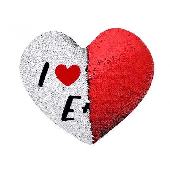 Μαξιλάρι Καρδιά με πούλιες – I Love You Μαξιλάρι Καρδιά με πούλιες – I Love You