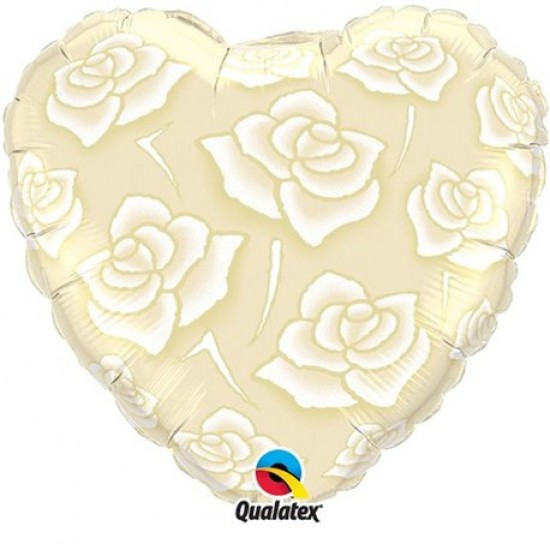 Μπαλόνι Foil 18” Καρδιά Τριαντάφυλλα Μπαλόνι Foil 18” Καρδιά Τριαντάφυλλα