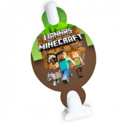  Σφυρίχτρες Blowouts Minecraft (8 τεμ)