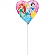 Μπαλόνι Foil 9″ Mini Shape Πριγκίπισσες Disney