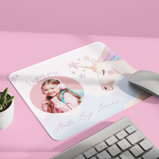 Mouse Pad Με Φωτογραφία – Μονόκερος Mouse Pad Με Φωτογραφία – Μονόκερος