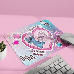 Mouse Pad – Stitch & Angel