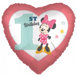 Μπαλόνι Foil 17″ 1st birthday Minnie 
