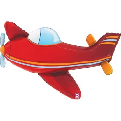 Μπαλόνι Foil 37″Αεροπλάνο κόκκινο 