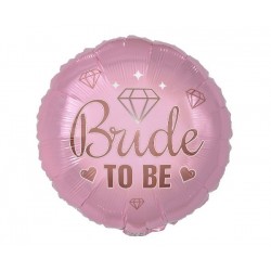 Μπαλόνι Foil 18″ Bride to be ροζ