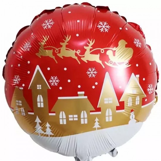 Μπαλόνι Foil 18″ Έλκηθρο του Άι Βασίλη Μπαλόνι Foil 18″ Έλκηθρο του Άι Βασίλη