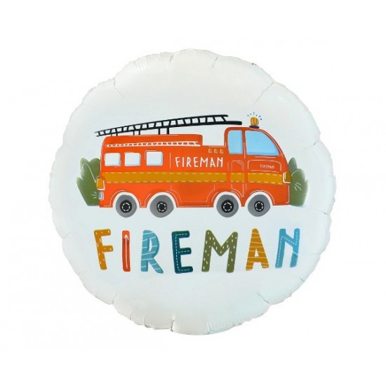 Μπαλόνι Foil 18″ Fireman Μπαλόνι Foil 18″ Fireman