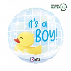 Μπαλόνι Foil 18″ Γέννησης Παπάκι It’s a Boy 