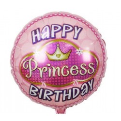 Μπαλόνι Foil 18″ Happy Birthday Πριγκίπισσα
