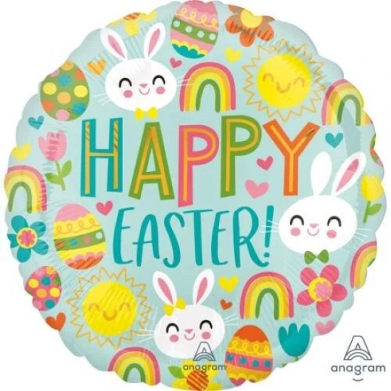 Μπαλόνι Foil 17″ Happy Easter Μπαλόνι Foil 17″ Happy Easter