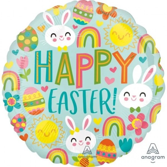 Μπαλόνι Foil 17″ Happy Easter Μπαλόνι Foil 17″ Happy Easter