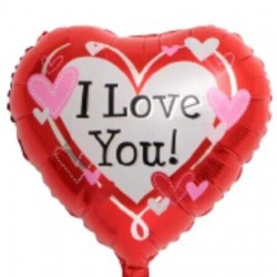 Μπαλόνι Foil 18″ Καρδιά Heart patch