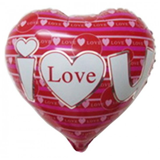 Μπαλόνι Foil 18” Καρδιά ‘I Love You’ Ροζ – Φούξια Μπαλόνι Foil 18” Καρδιά ‘I Love You’ Ροζ – Φούξια