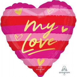 Μπαλόνι Foil 18″ Καρδιά My Love