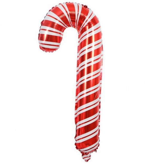 Μπαλόνι Foil 33″ Κόκκινο 'Ασπρο Candy Cane Μπαλόνι Foil 33″ Κόκκινο 'Ασπρο Candy Cane