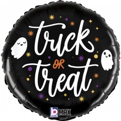 Μπαλόνι Foil 18″ Μαύρο Trick or Treat