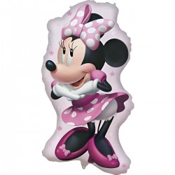 Μπαλόνι Foil 35″ Minnie Ροζ Φιγούρα
