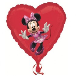 Μπαλόνι Foil 18” Minnie Mouse Κόκκινη Καρδιά 