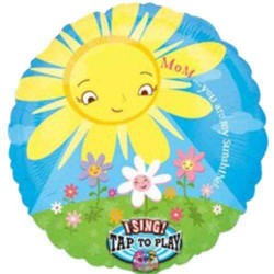 Μπαλόνι Foil Μουσικό “Mom my sunshine”