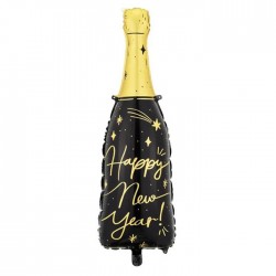Μπαλόνι Foil 38″ Σαμπάνια – Happy New Year