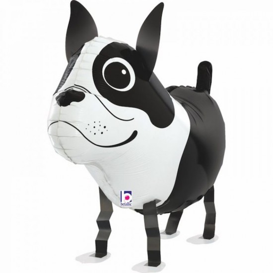 Μπαλόνι Σκυλάκι Boston Terrier που περπατάει