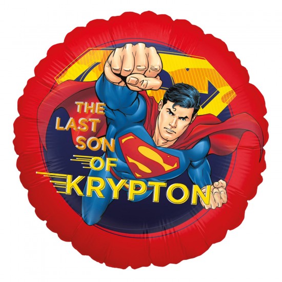 Μπαλόνι Foil 18″ Superman Στρογγυλό Μπαλόνι Foil 18″ Superman Στρογγυλό