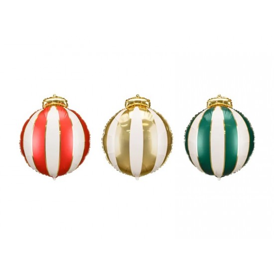 Μπαλόνια Χριστουγεννιάτικες Μπάλες (3 τεμ)