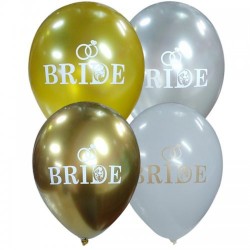 ΜΠΑΛΟΝΙ ΛΑΤΕΞ 12'' ΤΥΠΩΜΕΝΟ BRIDE 