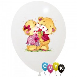 ΜΠΑΛΟΝΙΑ LATEX 12'' ΕΡΩΤΕΥΜΕΝΑ ΑΡΚΟΥΔΑΚΙΑ