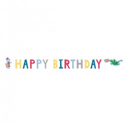Μπάνερ Ιππότης “Happy Birthday” 160cm