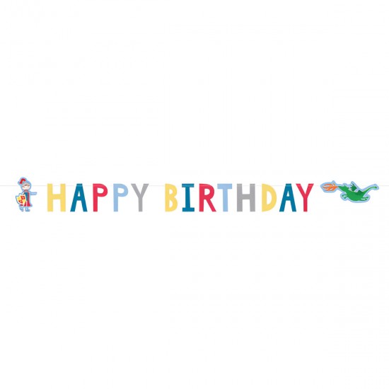 Μπάνερ Ιππότης “Happy Birthday” 160cm Μπάνερ Ιππότης “Happy Birthday” 160cm