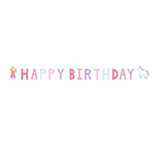 Banner Πριγκίπισσα “Happy Birthday” 150cm Banner Πριγκίπισσα “Happy Birthday” 150cm