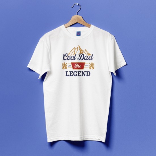 Μπλούζα για Μπαμπά – Cool Dad The Legend Μπλούζα για Μπαμπά – Cool Dad The Legend