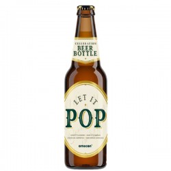Μπουκάλι Μπύρας με Χρυσό Κομφετί ‘Let it Pop’