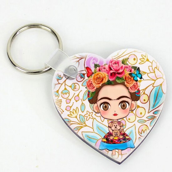 Μπρελόκ Καρδιά Frida Kahlo Μπρελόκ Καρδιά Frida Kahlo