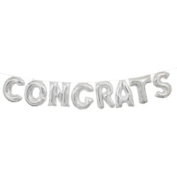 Μπαλόνι Foil Για Αποφοίτηση Congrats (8 τεμ)