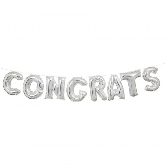 Μπαλόνι Foil Για Αποφοίτηση Congrats (8 τεμ) Μπαλόνι Foil Για Αποφοίτηση Congrats (8 τεμ)
