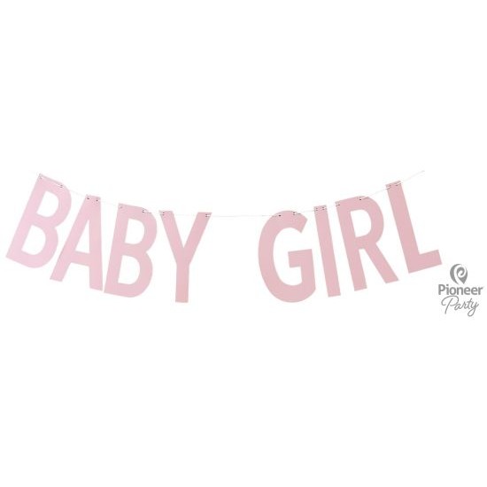 Γιρλάντα Γράμματα Baby Girl Pink / 200 εκ Γιρλάντα Γράμματα Baby Girl Pink / 200 εκ
