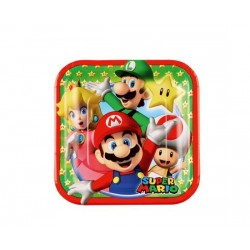 Πιάτα Μικρά Super Mario / 8τεμ
