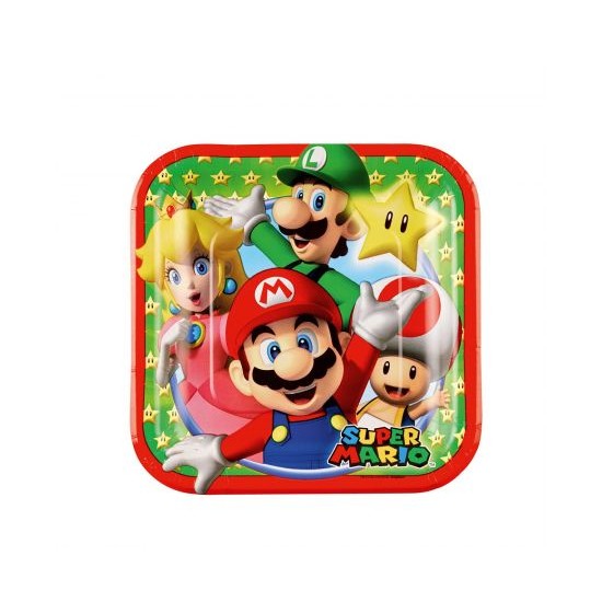 Πιάτα Μικρά Super Mario / 8τεμ Πιάτα Μικρά Super Mario / 8τεμ