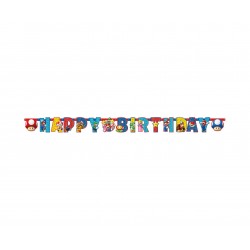 Γιρλάντα γράμματα Happy Birthday Super Mario