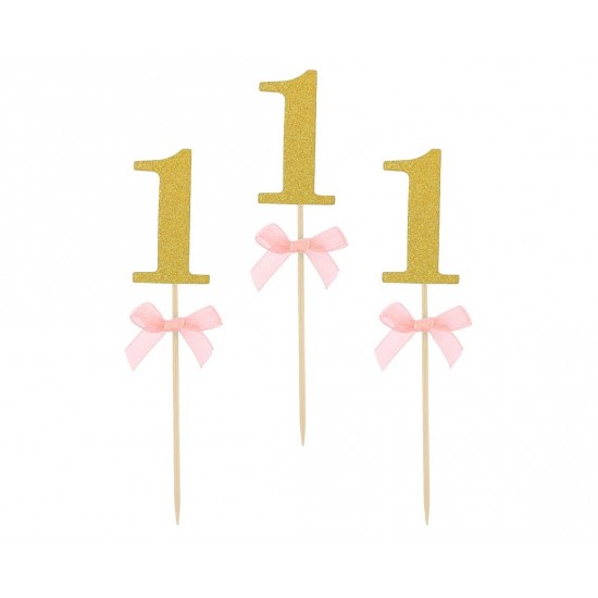 Οδοντογλυφίδες πάρτυ 1st Birthday ροζ (10 τεμ) Οδοντογλυφίδες πάρτυ 1st Birthday ροζ (10 τεμ)