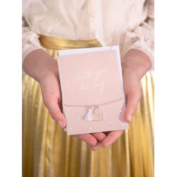 Κάρτα με Βραχιόλι Will you be my Maid of Honor